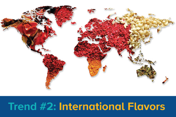 International flavors trend