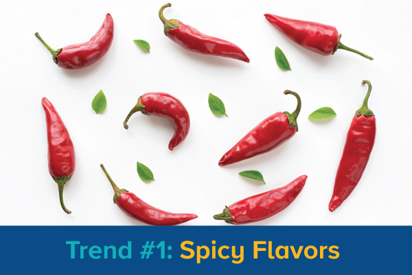 Spicy flavors trend