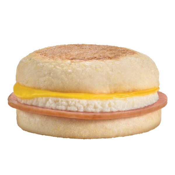 Ham, Egg & Cheese on an English Muffin