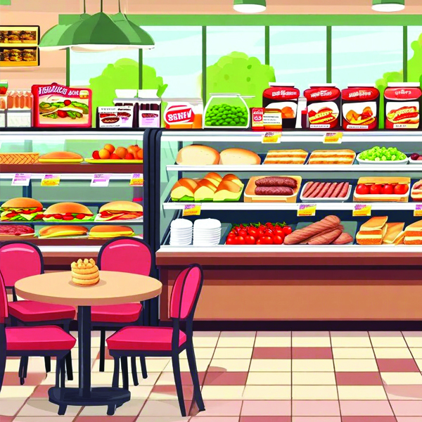 Deli counter